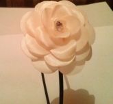 Tiara com flor